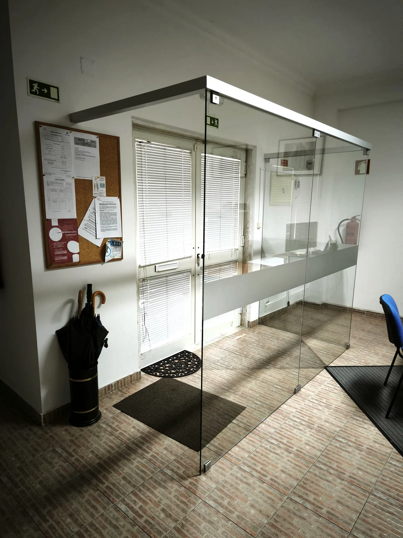 Entrada do escritório da Logirapidus